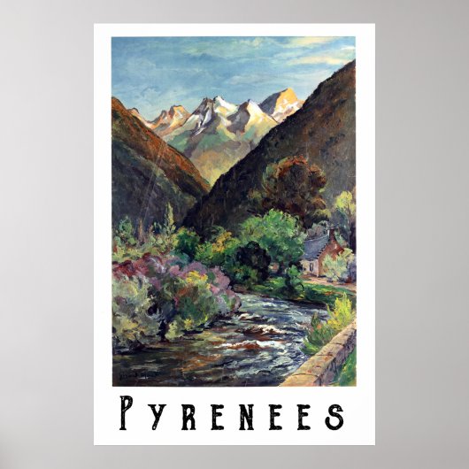 Pyreneeën, Frankrijk Poster (Voorkant)