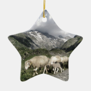 pyreneeën landschap keramisch ornament