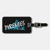 Pyreneeëngebergte Bagagelabel (Voorkant horizontaal)