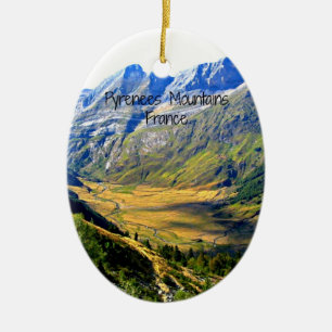 Pyrenees Mountains, Frankrijk Keramisch Ornament