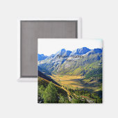 Pyrenees Mountains, Frankrijk Magneet (Voorkant / Achterkant)