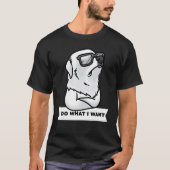 Pyrenese Mountain Dog Stubborn Dog Grote Pyreneeën T-shirt (Voorkant)