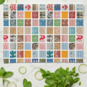 Pyrex Pattern Kitchen Towel Theedoek (Gevouwen)