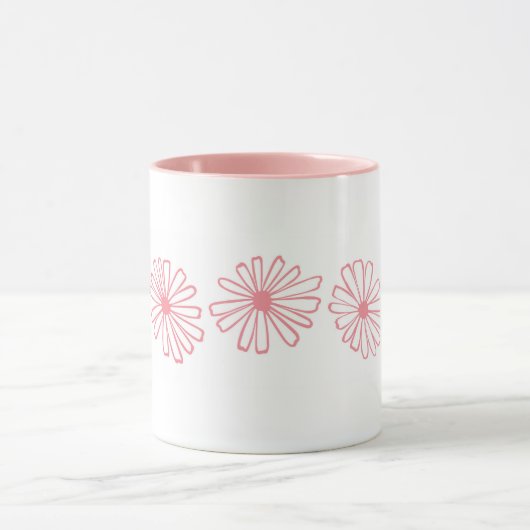 Pyrex Pink Daisy Mug (Centre)