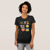 Pyrex Pretties -  glazen keukengerei T-shirt (Voorkant volledig)