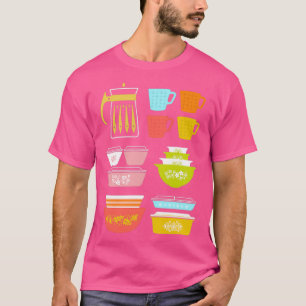 Pyrex Pretties -  glazen keukengerei T-shirt