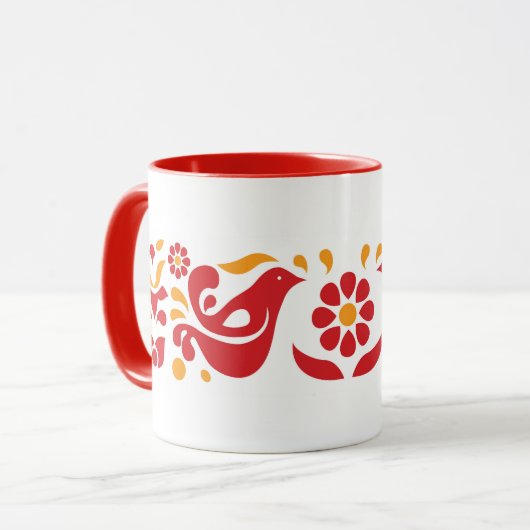 Pyrex Vriendschap Mok (Voorkant links)