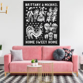  pyrexpatroon - Butterprint (Amish Farmer) Canvas Afdruk (Insitu (Woonkamer))