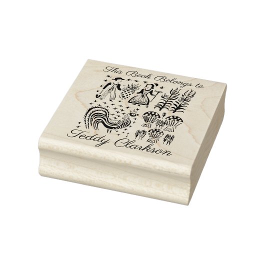 pyrexpatroon - Butterprint (Amish Farmer) Rubberstempel (Stempel)