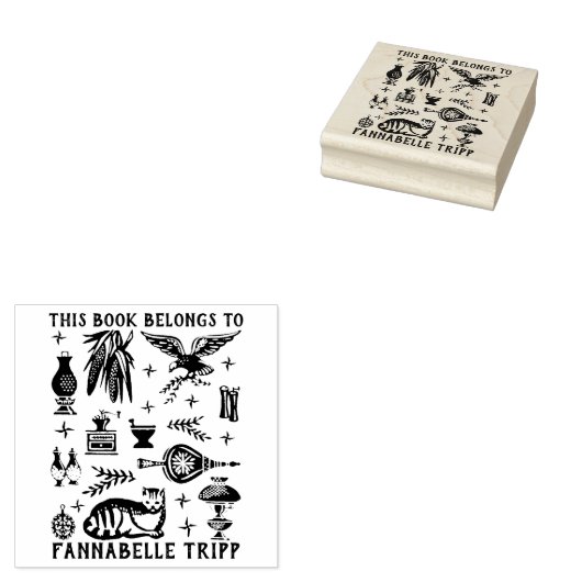 pyrexpatroon - vroeg Amerikaans (koloniaal) Rubberstempel (Gestempeld)