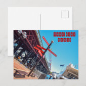 Pyrmont Bridge bij Sydney Briefkaart (Voorkant / Achterkant)