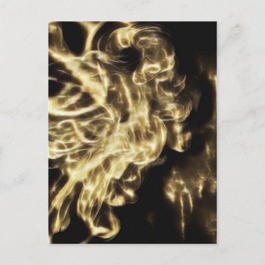 Pyroclastische gloed briefkaart (Voorkant)