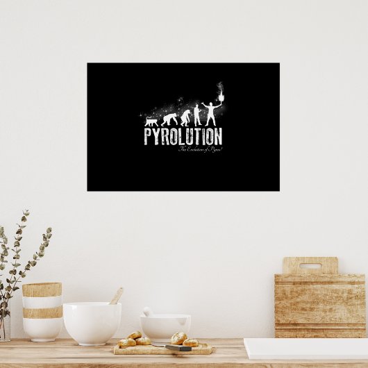 Pyrolution - The Evolution of Pyros Poster (Keuken)
