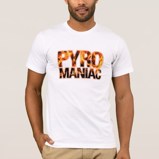 Pyromaniak T-shirt (Voorkant)