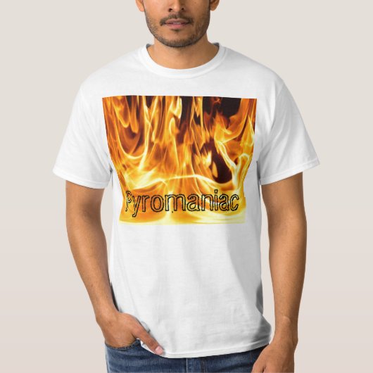 Pyromaniak T-shirt (Voorkant)