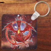 Pyrope Cosmic Dragon Sleutelhanger (Achterkant)