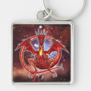 Pyrope Cosmic Dragon Sleutelhanger