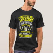 Pyrotechnics King Of The Flames Fireworks Pyrotech T-shirt (Voorkant)