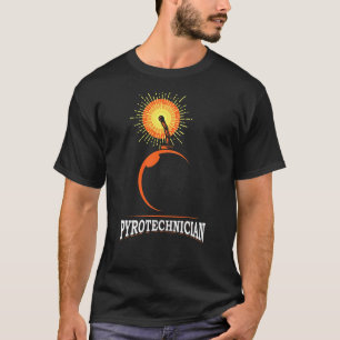 Pyrotechnicus Bemanning Pyrotechniek Pyro Show Vuu T-shirt