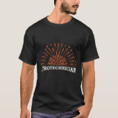 Pyrotechnicus Crex Pyrotechnics Fireworks Pyro T-shirt (Voorkant)
