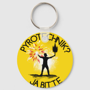 Pyrotechniek? Ja bitte! Sleutelhanger