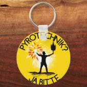 Pyrotechniek? Ja bitte! Sleutelhanger (Voorkant)