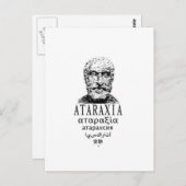 Pyrrho's Ataraxia Briefkaart (Voorkant / Achterkant)