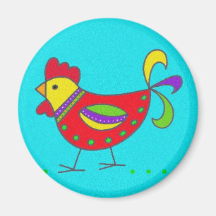 Pysanka Symbool: hen Magneet