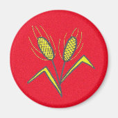 Pysanka Symbool: tarwe Magneet (Voorkant)