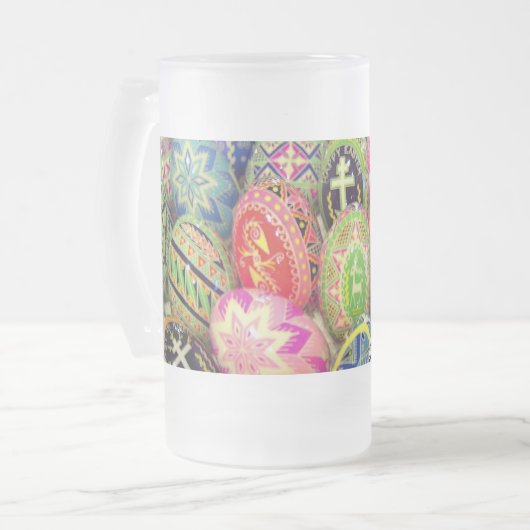 pysanky 150z bevroren mok - Gepersonaliseerd (Voorkant links)