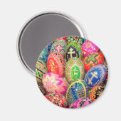 Pysanky Egg Magnet Magneet (Voorkant / Achterkant)