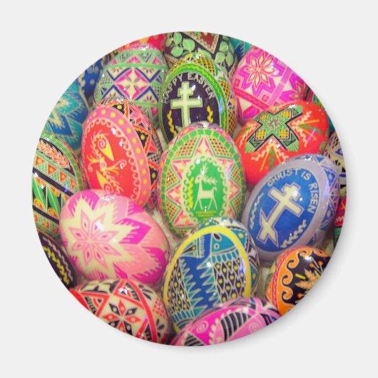 Pysanky Egg Magnet Magneet (Voorkant)