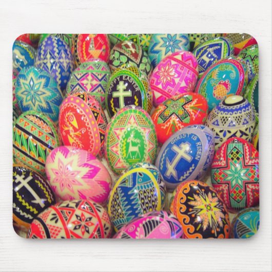 Pysanky Egg Muismat (Voorkant)
