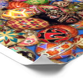 Pysanky - Oekraïense paaseieren Poster (Hoek)