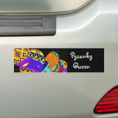 Pysanky Queen Bumpersticker (Op auto)