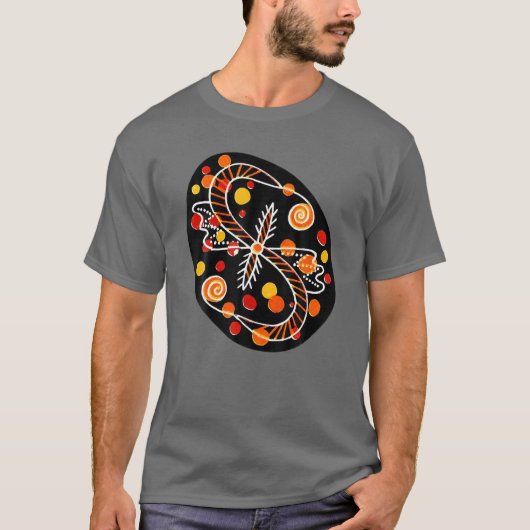 Pysanky Ukraine Easter Egg Floral Ornament T-shirt (Voorkant)