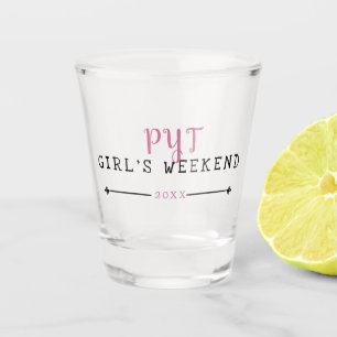 PYT Meisjesweekend Jaar Shot Glas