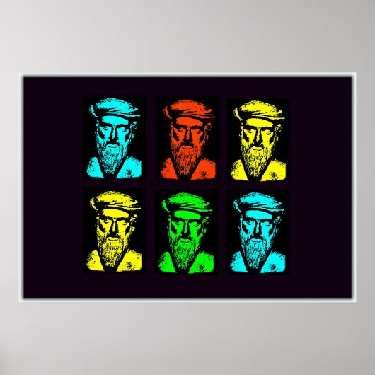 Pythagoras Collage Poster (Voorkant)