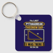 Pythagoras-dag-sleutelhanger