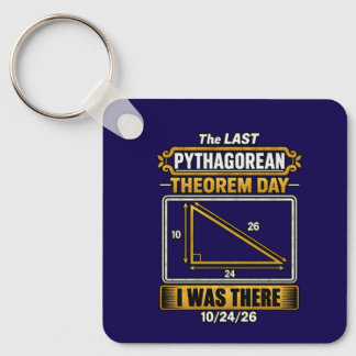Pythagoras-dag-sleutelhanger Sleutelhanger