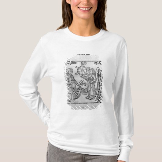 Pythagoras en Muziek T-shirt (Voorkant)