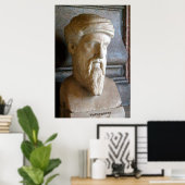 Pythagoras / Griekse filosoof / Poster (Thuiskantoor)