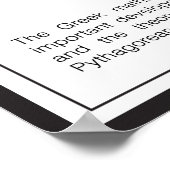 Pythagoras Poster (Hoek)
