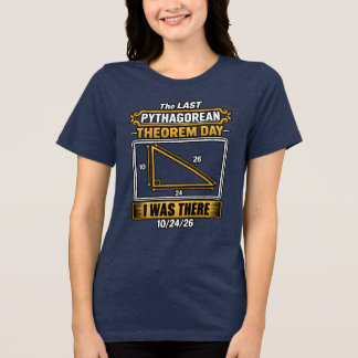 Pythagoras Stelling Dag T-shirt