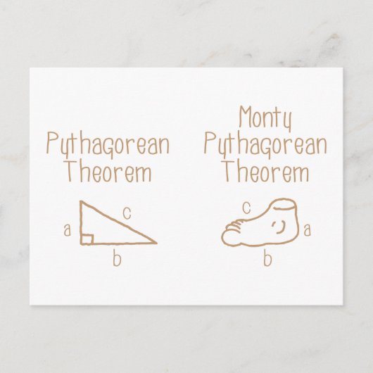 Pythagoreaans Briefkaart (Voorkant)