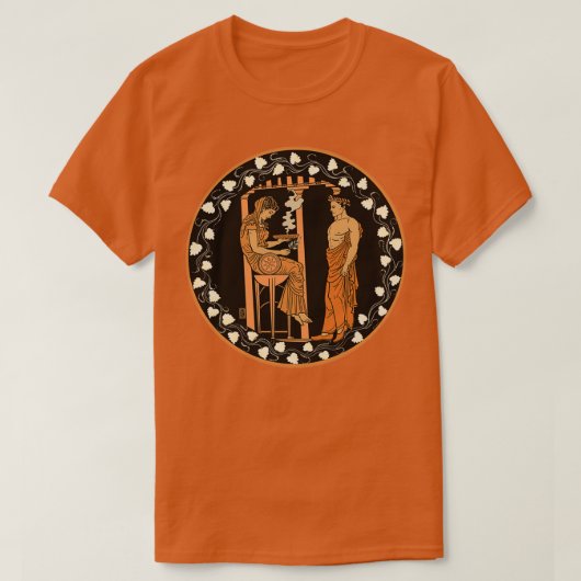 Pythian Oracle van Delphi T-shirt (Design voorkant)