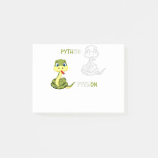 pythoff python schattige slang post-it® notes