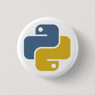 Python Badge Ronde Button 3,2 Cm