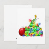 Python - carte de vacances (Devant / Derrière)