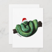 Python - carte de vacances (Devant / Derrière)